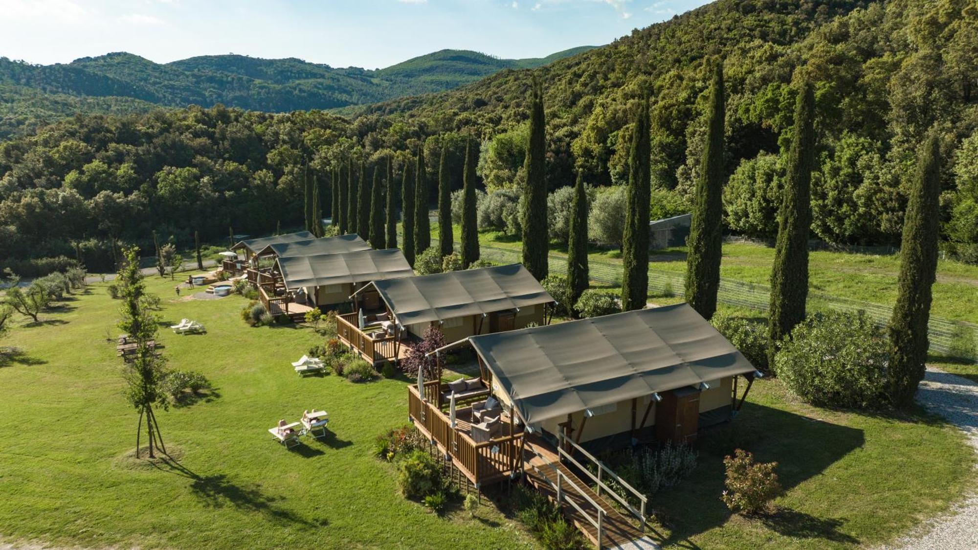 Glamping Le Tegole Hotel Riparbella Ngoại thất bức ảnh