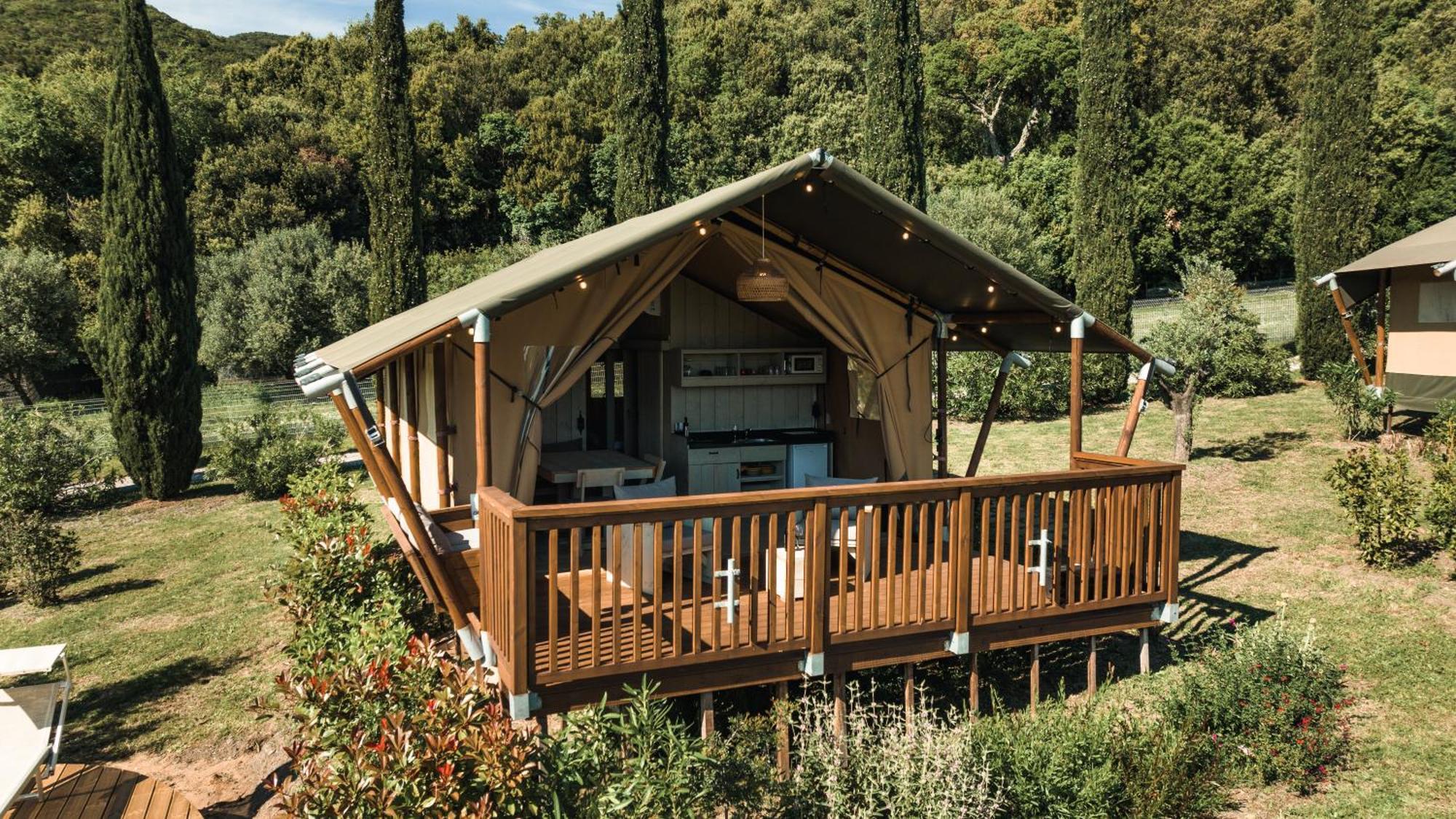 Glamping Le Tegole Hotel Riparbella Ngoại thất bức ảnh